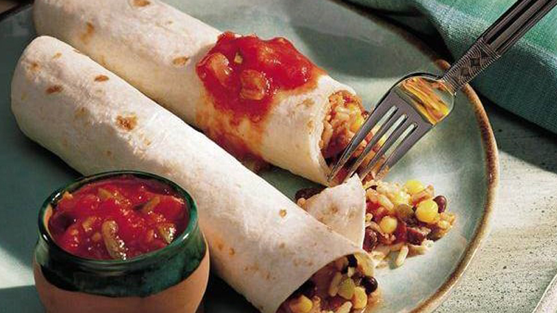 Salsa-Reis-Enchiladas